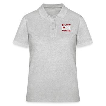 Blade Lover Unite - Women's Polo Shirt - heather grey - Front - Ailine (174cm)