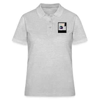 Magie - Polo Femme - gris chiné - Devant - Ailine (174cm)
