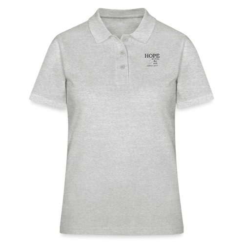 'HOPE' t-shirt - Women's Polo Shirt