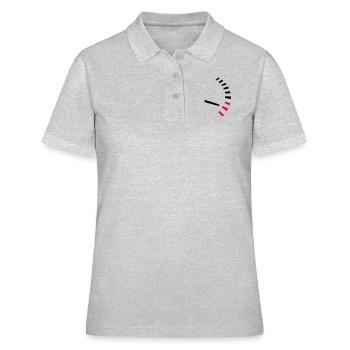 Tacho - Frauen Polo Shirt - Grau meliert - Vorne - Ailine (174cm)