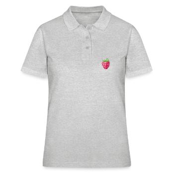 Raspberry - Women's Polo Shirt - heather grey - Front - Ailine (174cm)