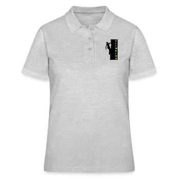 Escalade - Polo Femme - gris chiné - Devant - Ailine (174cm)