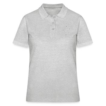 Balance - Polo Femme - gris chiné - Devant - Ailine (174cm)