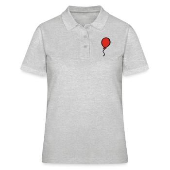 ballon - Polo Femme - gris chiné - Devant - Ailine (174cm)