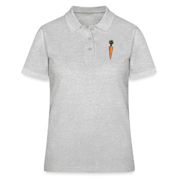 Carotte - Polo Femme - gris chiné - Devant - Ailine (174cm)