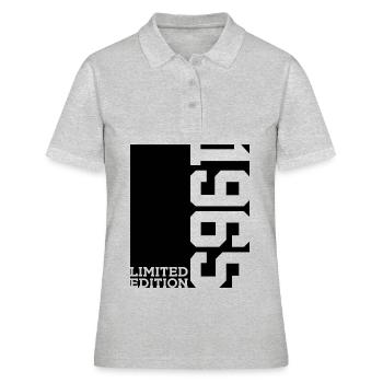 LIMITED EDITION 1965 61ST BIRTHDAY - Women's Polo Shirt - heather grey - Front - Ailine (174cm)