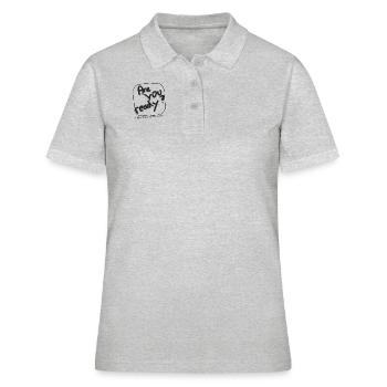 Are You Ready? Off 22:12-13 - Frauen Polo Shirt - Grau meliert - Vorne - Ailine (174cm)