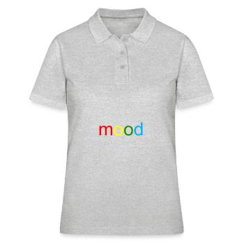 Mood - Women's Polo Shirt - heather grey - Front - Ailine (174cm)