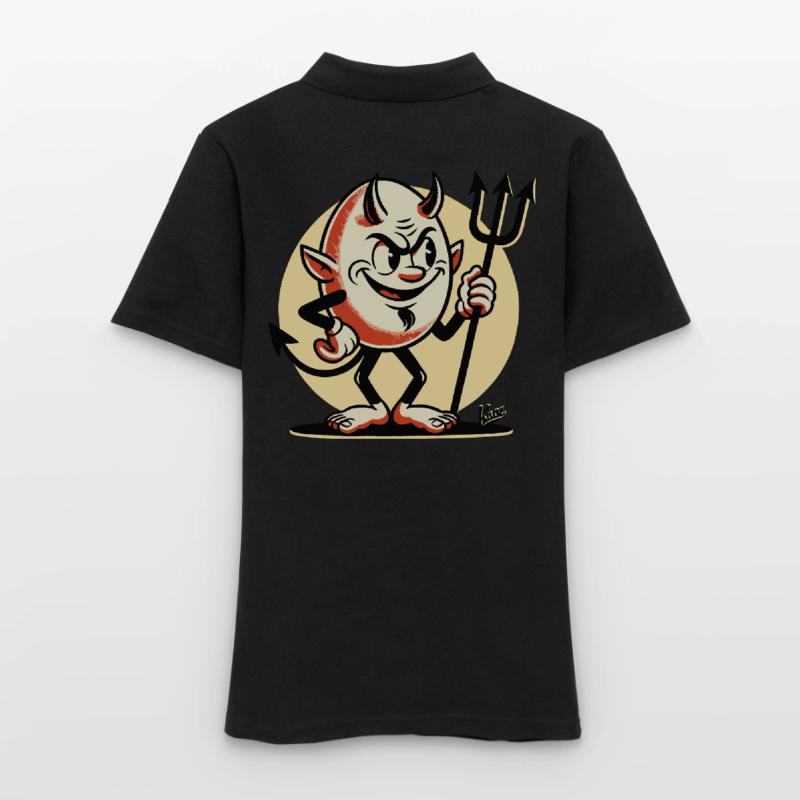 The Evil Egg Devil Women's Polo Shirt