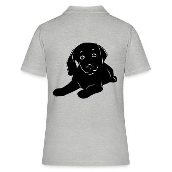Chiens Bébé Chien Animaux De compagnie Enfants Enfant Chien - Polo Femme - gris chiné - Dos - Ailine (174cm)