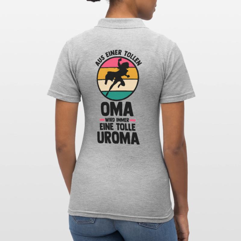 Mutter Mama Großmutter Oma Frauen Polo Shirt