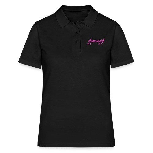 Glamourgirl dripping letters - Vrouwen poloshirt