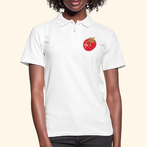 Erdbeere - Frauen Polo Shirt