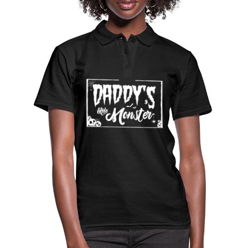 Daddy's little Monster - Halloween Grusel - Frauen Polo Shirt