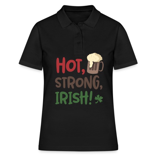 hot strong irish - Irish coffee, irish beer - Part - Frauen Polo Shirt