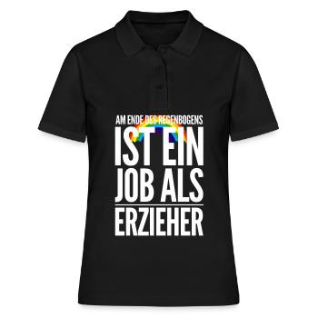 Formation d’éducateur éducateur - Polo Femme - noir - Devant - Ailine (174cm)
