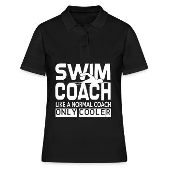 Maillot de bain cadeau de plongée pour entraîneur de sport - Polo Femme - noir - Devant - Ailine (174cm)