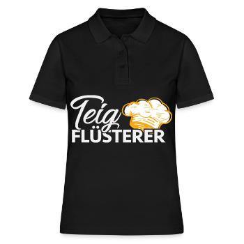 Bäcker Backen Konditor - Frauen Polo Shirt - Schwarz - Vorne - Ailine (174cm)