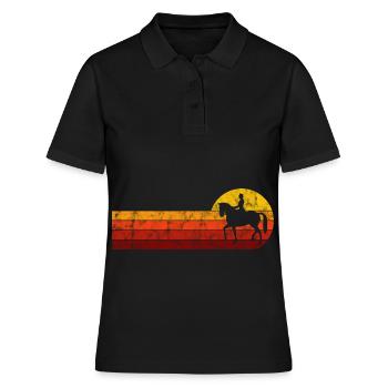 Dressage Équitation Cavaliers de dressage Équitation Équitation - Polo Femme - noir - Devant - Ailine (174cm)