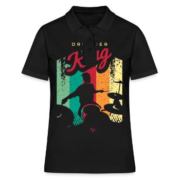 Batterie Percussion Percussion - Polo Femme - noir - Devant - Ailine (174cm)