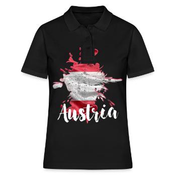 Autriche - Polo Femme - noir - Devant - Ailine (174cm)