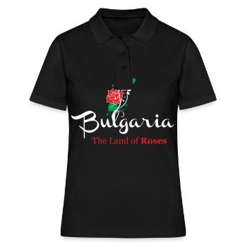 Bulgarie - Polo Femme - noir - Devant - Ailine (174cm)