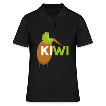 kiwi - Polo Femme - noir - Devant - Ailine (174cm)