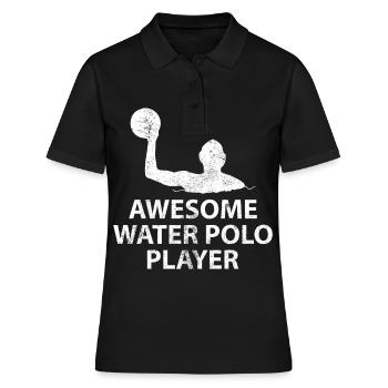 water polo - Polo Femme - noir - Devant - Ailine (174cm)