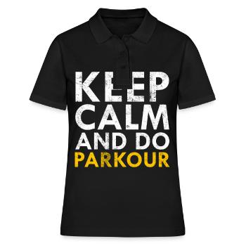 parkour - Polo Femme - noir - Devant - Ailine (174cm)