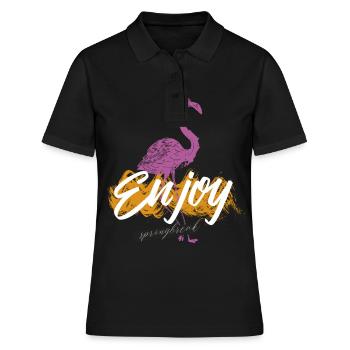 Spring Break - Polo Femme - noir - Devant - Ailine (174cm)