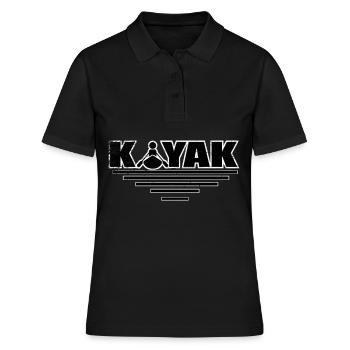 Kayak Kayak - Polo Femme - noir - Devant - Ailine (174cm)