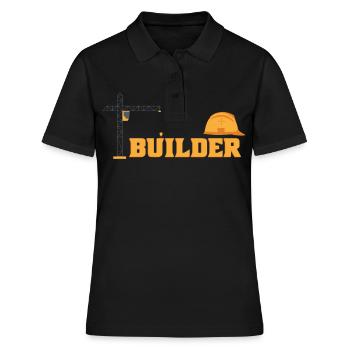 Construction worker - Women's Polo Shirt - black - Front - Ailine (174cm)