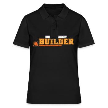 construction worker - Women's Polo Shirt - black - Front - Ailine (174cm)