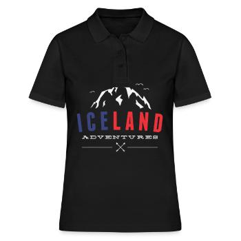Islande - Polo Femme - noir - Devant - Ailine (174cm)