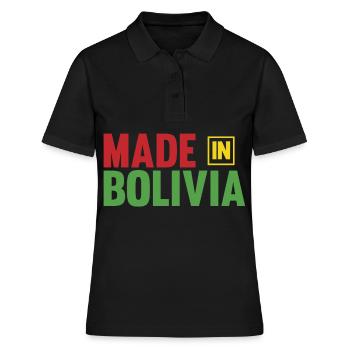 Bolivie - Polo Femme - noir - Devant - Ailine (174cm)