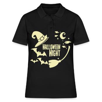 Halloween - Polo Femme - noir - Devant - Ailine (174cm)