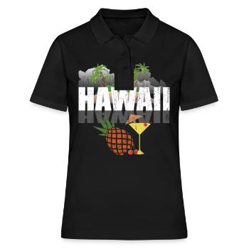 Hawaï - Polo Femme - noir - Devant - Ailine (174cm)