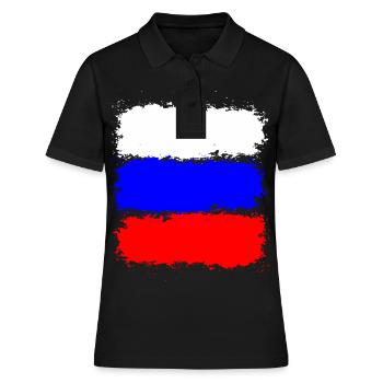 Russie - Polo Femme - noir - Devant - Ailine (174cm)