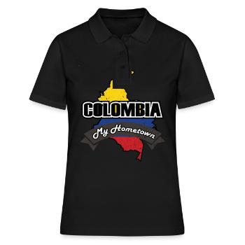 Colombie - Polo Femme - noir - Devant - Ailine (174cm)