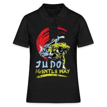 judo - Polo Femme - noir - Devant - Ailine (174cm)
