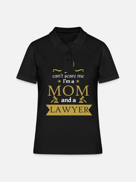 Cadeau de profession d'avocat - Polo Femme - noir