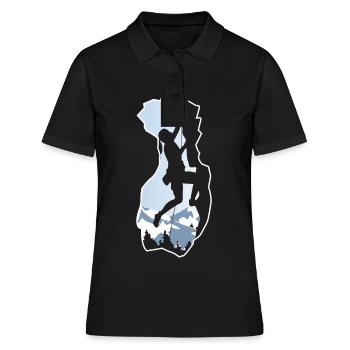 alpinisme - Polo Femme - noir - Devant - Ailine (174cm)