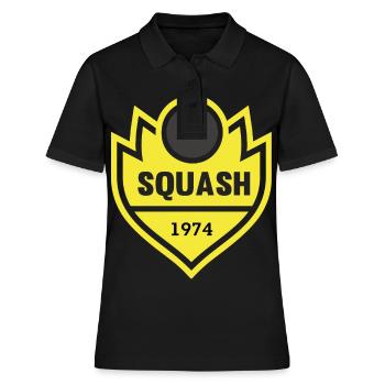 SQUASH - Polo Femme - noir - Devant - Ailine (174cm)