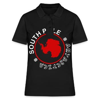 Cadeau de protection de l'environnement des pingouins antarctiques - Polo Femme - noir - Devant - Ailine (174cm)