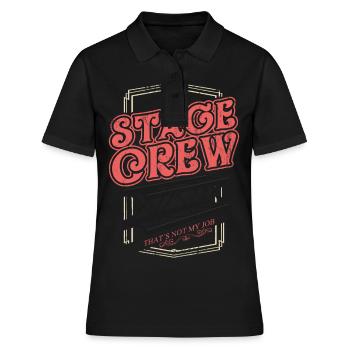 STAGE CREW CREW Show Gift Event Techn - Women's Polo Shirt - black - Front - Ailine (174cm)
