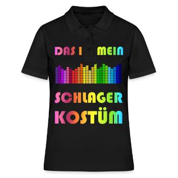 Voici mon costume de Schlager - Polo Femme - noir - Devant - Ailine (174cm)