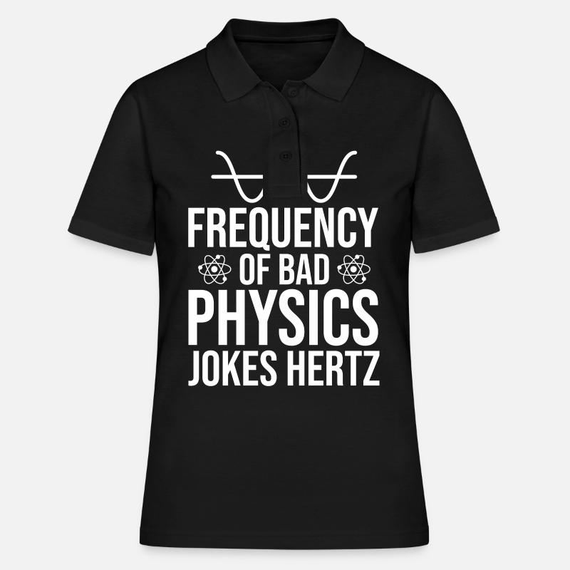 Physique physique - Polo Femme - noir