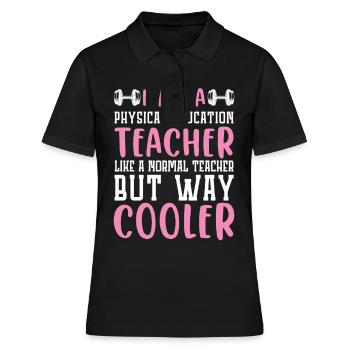 Education physique Eta, education et formation - Polo Femme - noir - Devant - Ailine (174cm)