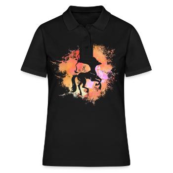 Sagittaire Signe astrologique Horoscope Astrologie - Polo Femme - noir - Devant - Ailine (174cm)