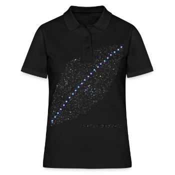 star link - Women's Polo Shirt - black - Front - Ailine (174cm)